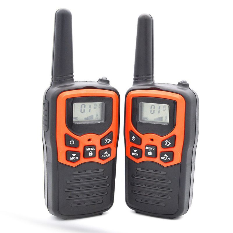 Dropship Walkie Talkies for Adults Long 2 Pack 2-Way Radios Up to 5 Miles in Open Field