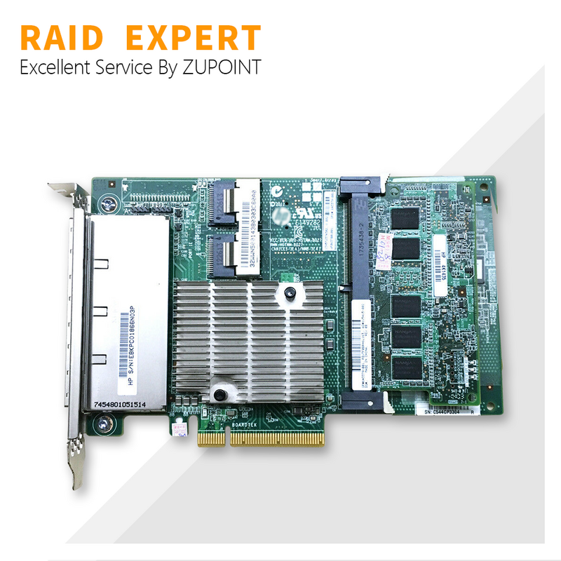 ZUPOINT-Carte contrôleur RAID Smart Array P822/2GB FBWC 6GB, carte d'extension SAS SATA 615418rer 21 PCI E RAID