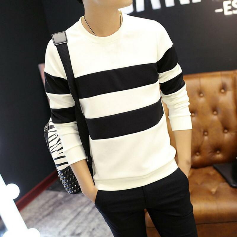 Brand Twisted Flower Sweater Men Fashion Casual O-Neck Spliced Pullovers Knitted Sweater Male New Winter Warm Mens Sweaters