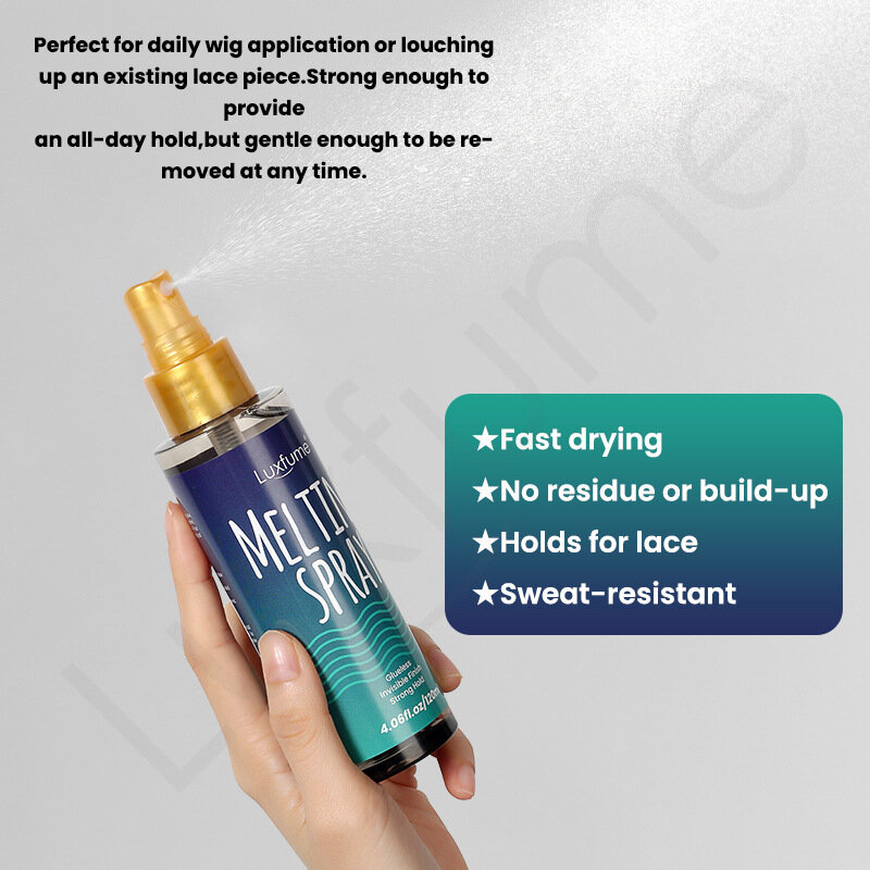 Front lace wig glue Melting Spray For lace wigs 120ml glue for lace front wigs Front Lace Wig Glue spray to melt the wig got2b