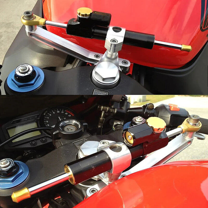 Braket peredam penstabil kemudi sepeda motor, untuk Honda CBR929RR 2000-2001, penstabil pemasangan untuk Honda CBR954RR 2002-2003