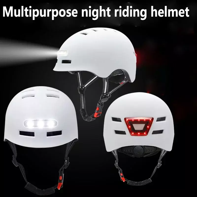 2022 NEW Bike Cycling Helmet Smart Tail Light casco per adulti bicicletta elettrica MTB Road Scooter per Sport Urban Helmet uomo donna