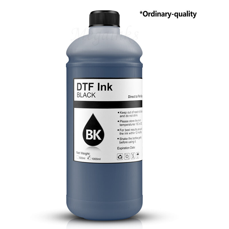 1000ML DTF Ink Direct Transfer Film Heat Transfer For Epson I3200 P800 L1800 1390 L800 L805 1430 3880 PET Film Ordinary Quality