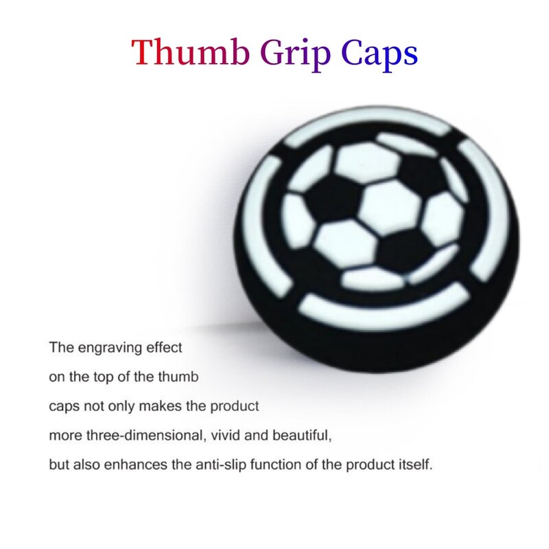 No.20-38 Thumb Grip Cap For Xbox Series X/S XBOXONE 360 E Gameing Controller thumbstick grip caps For Playstation 5 PS5 Slim