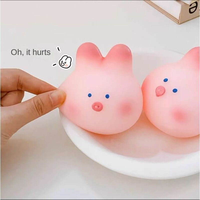 Świnka różowa świnka zabawka zabawki wentylacja świnka Mochi Sakura różowy królik upominki