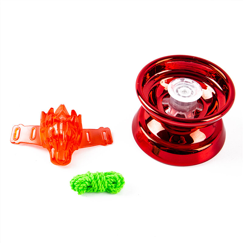 Magic Yoyo responsywna szybka yo-yo tokarka CNC ze stopu aluminium z sznurek do kręcenia dla chłopców dziewcząt dzieci dzieci 4 kolory