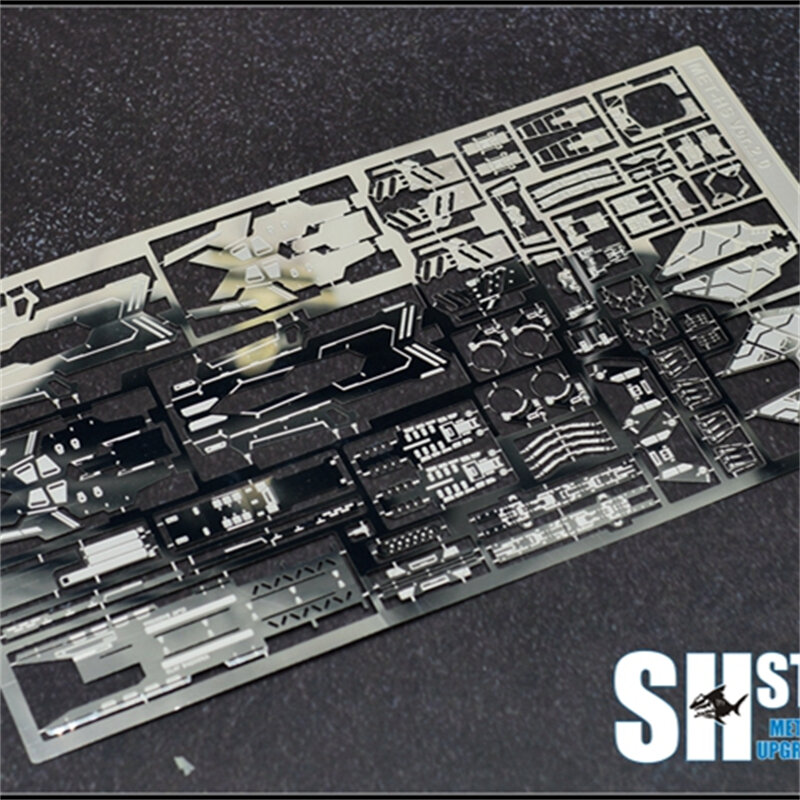 SH Studio-piezas para detalles de grabado de Metal, para 1/100 MG hyaku-shiki 2,0 Ver. Traje móvil modelo de modificación de juguetes, accesorios de Metal