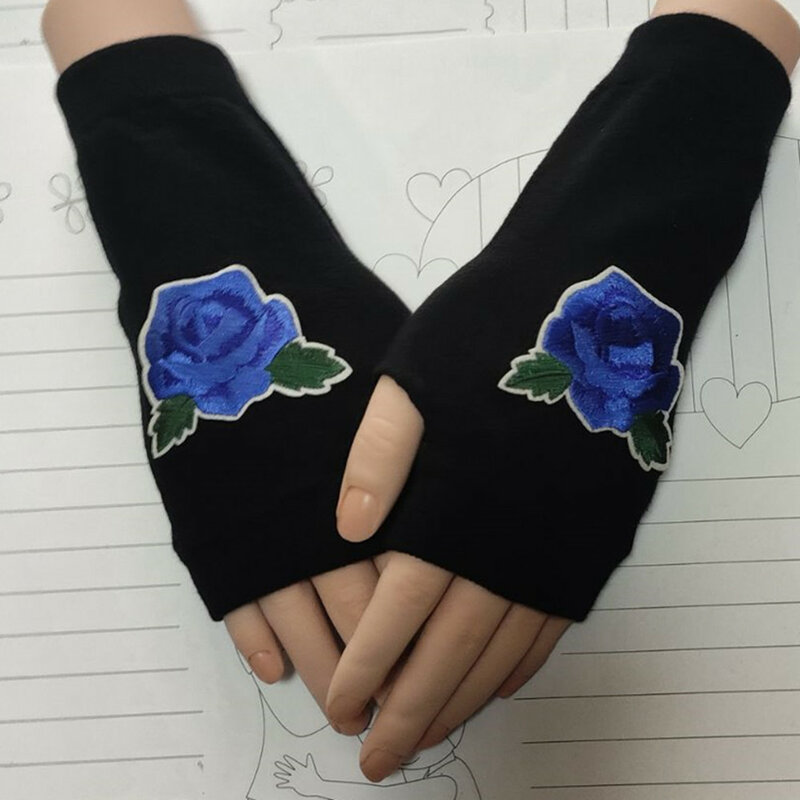 Gants tricotés roses sans doigts, nouvelle littérature