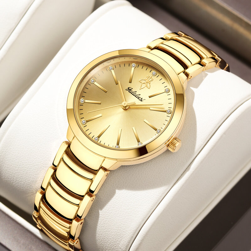 Бренд YaLaLuSi, лидер продаж 2024, новые женские часы, роскошная Роскошная деловая коробка для часов с ионным золотым покрытием