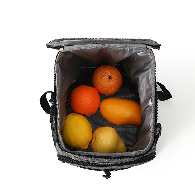 18L Ar livre acampamento izolowany plecak z folii aluminiowej termiczny plecak piknikowy chłodnica torba na kemping