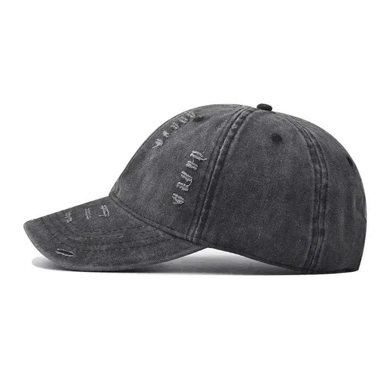 Gorra de béisbol de algodón suave para hombres y mujeres, gorras desgastadas de Color puro, sombreros Snapback Unisex, sombreros de verano