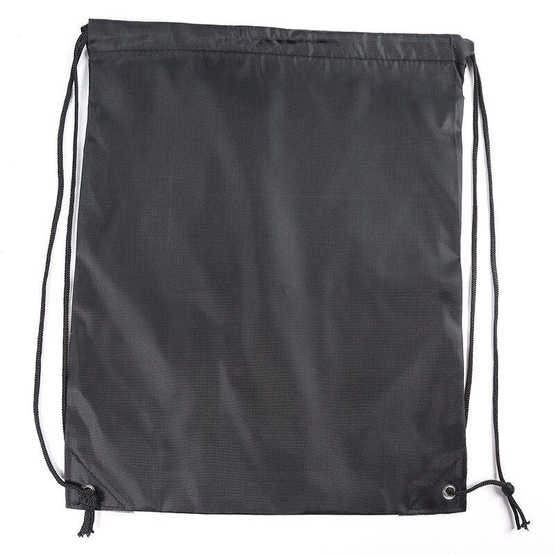 Solid Drawstring Backpack Multifunction Outdoor Travel Sport Bag Training Gym Shoe Bag Foldable Portable Shopping Bag School Bag