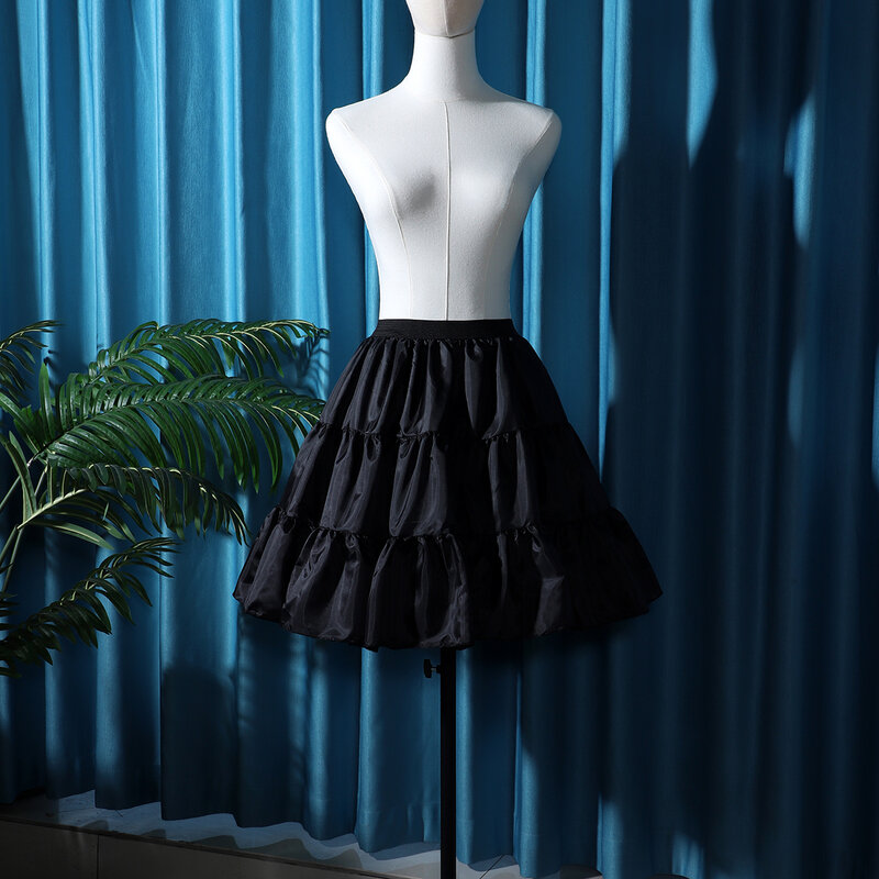 Skirt support lolita, adjustable, daily support, violence, cotton candy, cloud support, boneless soft yarn petticoat
