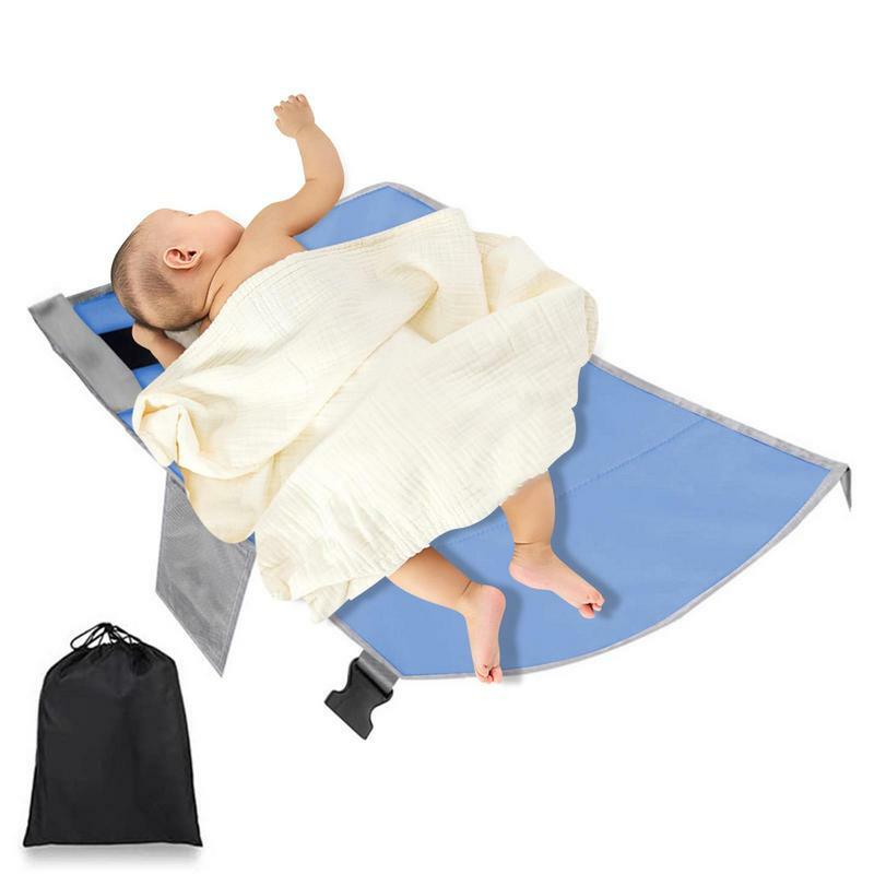 Pemanjang kursi pesawat, pedal perjalanan bayi tempat tidur bayi esensial perjalanan kompak & portabel ekstensi kursi pesawat kaki