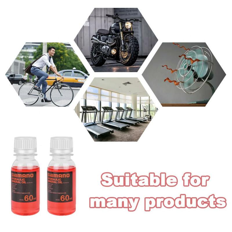 Líquido de aceite Mineral para frenos de bicicleta Shimano 27RD, líquido de frenos de disco hidráulico, 60ml, envío directo