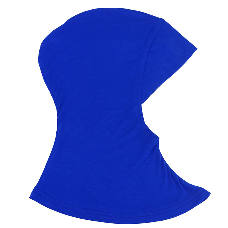 Donne di colore puro turbante musulmano islamico Hijab cappello morbido signora Underscarf Ninja sciarpa accessori di abbigliamento