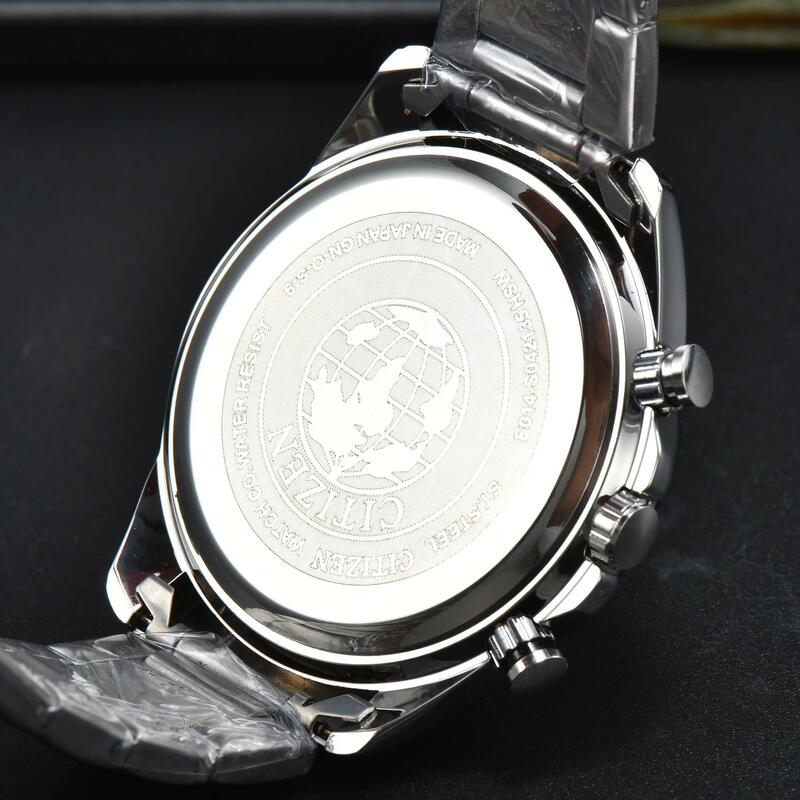 Fashion Stainless Steel Watch Luxury Calendar Quartz Watch Men's Clock Digital Face Business Watch