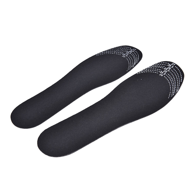 1 Pair Black Adjustable Scalable Insoles Cushion Foot Inserts Shoe Pads Insoles Man Bamboo Charcoal Deodorant