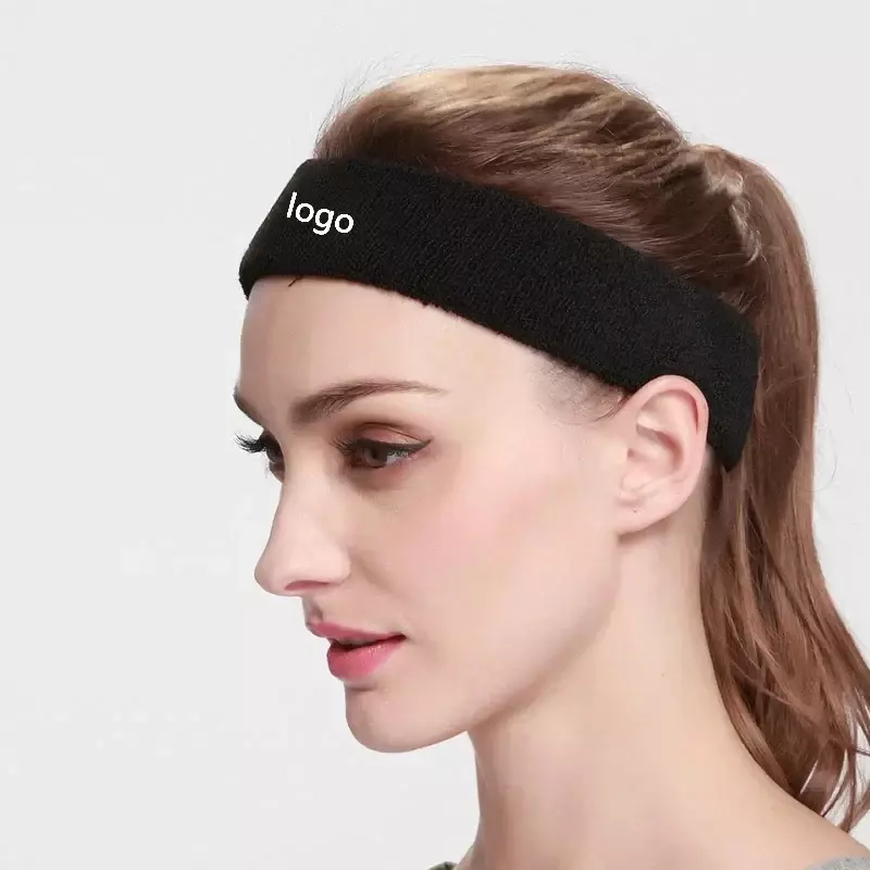 Al Frauen Sport Stirnband Unisex Outdoor Abenteuer Stirnband Armband Set Yoga Schweiß absorbierende Stirnband