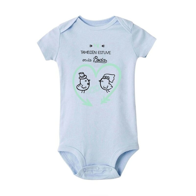 I Also Attended The Wedding Print Baby Romper Short Sleeve Crew Neck Infant Bodysuit Casual Comfort Jumpsuit Wedding Clothing