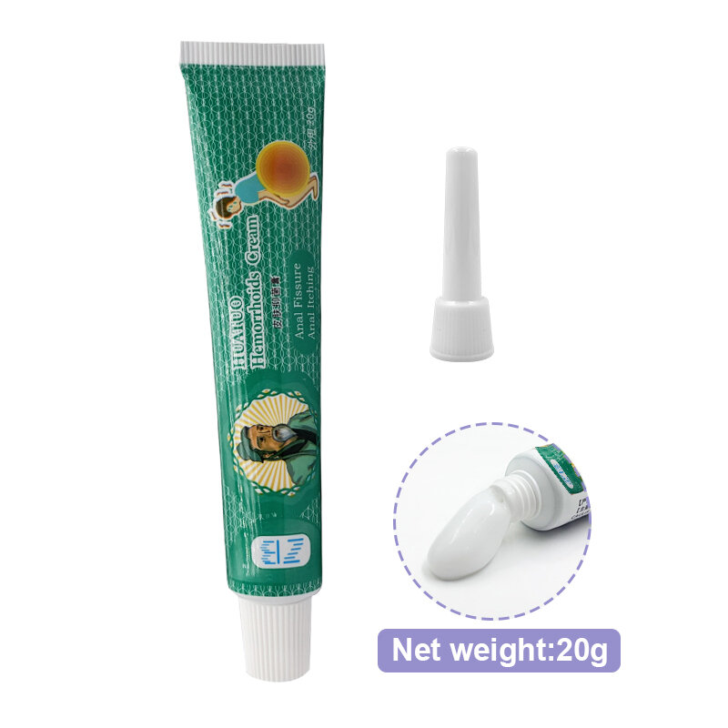 1pcs ZB Hemorrhoids Ointment Plant Herbal Hemorrhoid Cream Medicine Treatment Internal External Anal Fissure Counterpain Cream