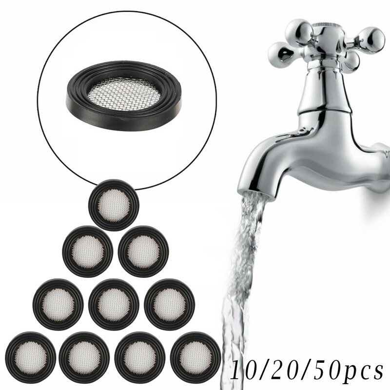 Gasket Shower Filter pencuci rumah Mesh Net o-ring untuk Shower Tap Grommet selang banyak bagian mengganti karet