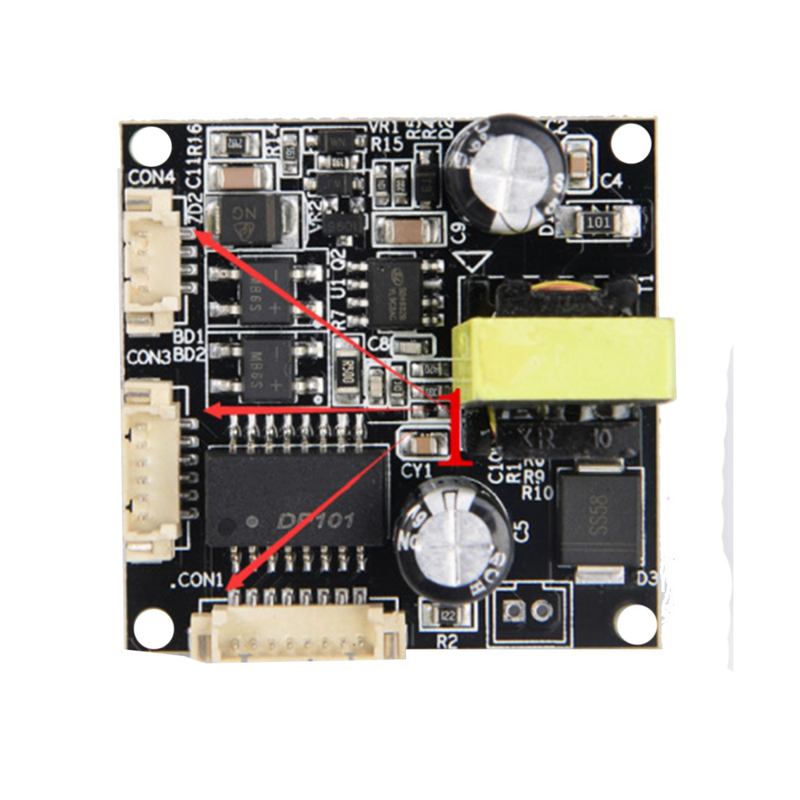 Pm3812rcl poe modul 12 v1a ieee802.3af standard isolierte poe board