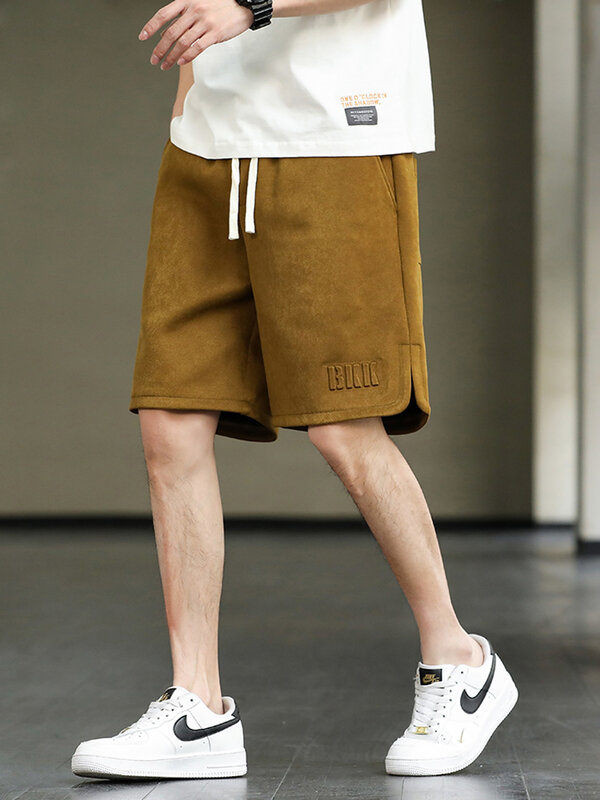 Pantalones cortos de chándal para hombre, Shorts holgados con cordón, talla grande 8XL, ropa de calle, novedad de verano, 2023