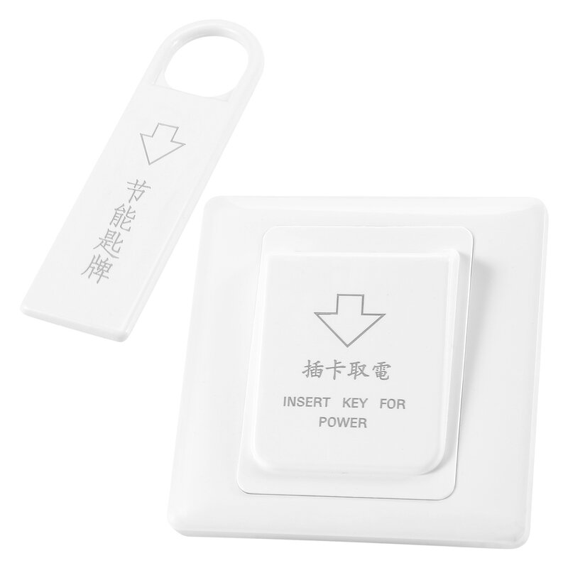 Energy Saving Magnetic Card Switch, Inserir chave para hotel, Alto grau