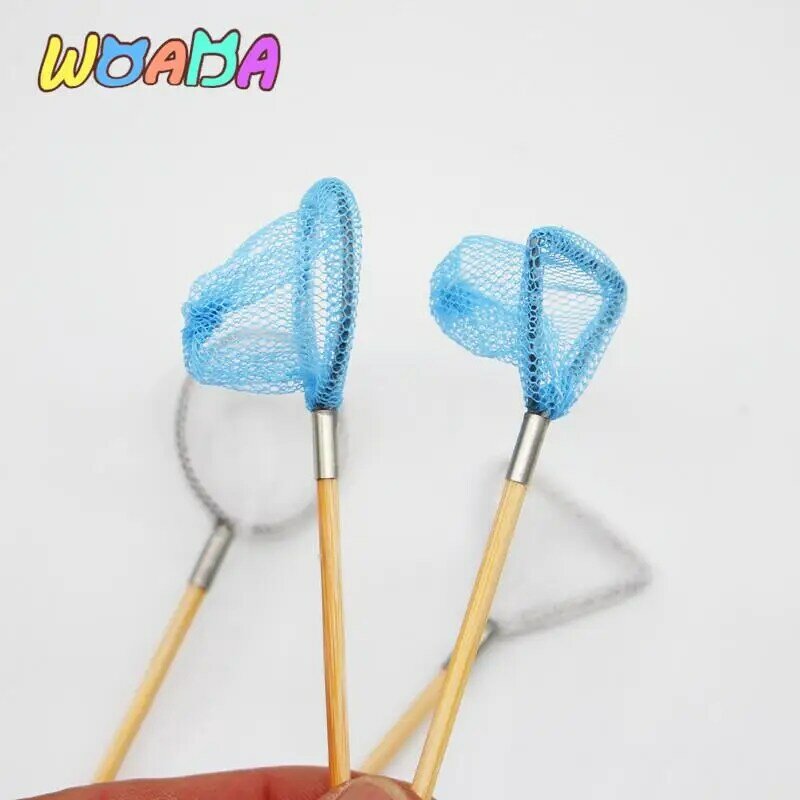 Miniature Model Life Scene Toy Decoration With Doll House Fishing Nets Insect Net Pocket
