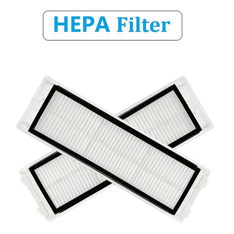 14 stücke hepa filter hauptseite bürste mop tuch staubbeutel