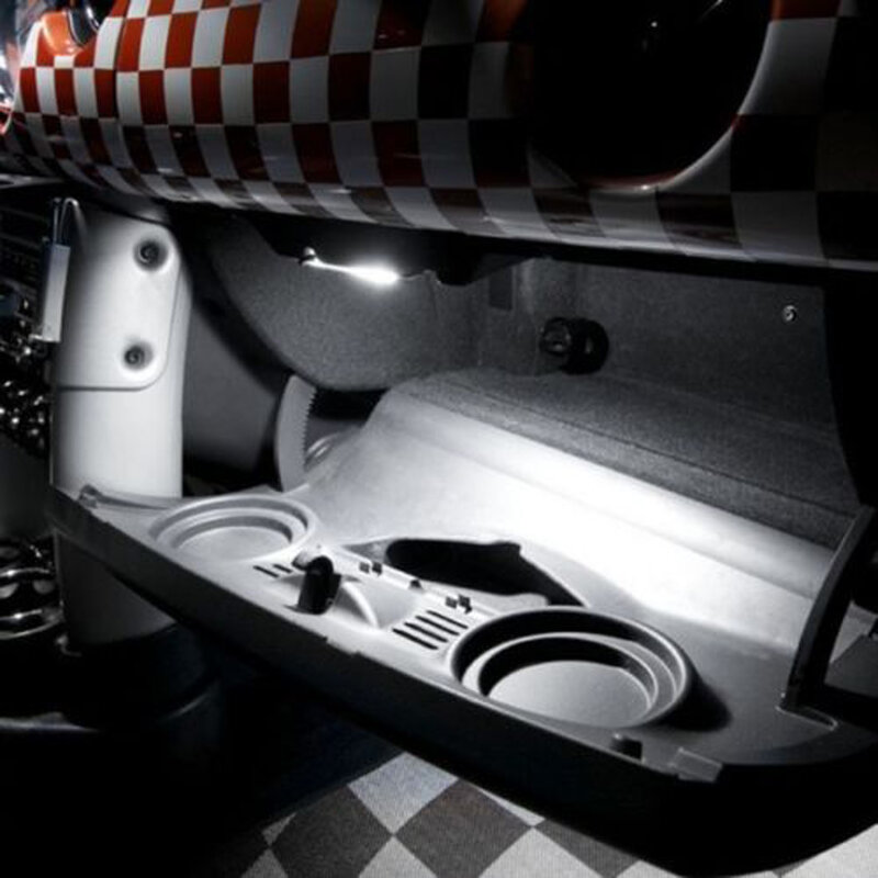 Bombilla de festón para Interior de coche, de 44mm blanca luz de techo, 12 SMD LED, 561, 562, 567, 3528, 12V, 4 Uds.