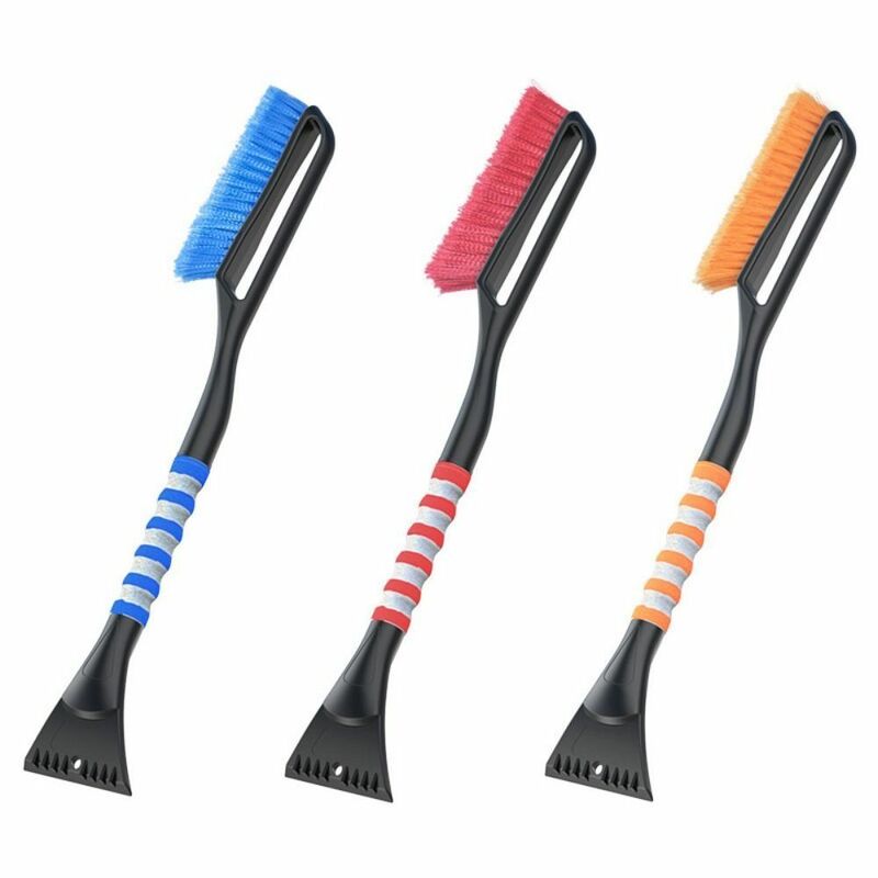 Universal Snow Shovel Brush Rotating Auto Glass De-Icing Cleaning Tool 2 In 1 Detachable Cleaning Tool