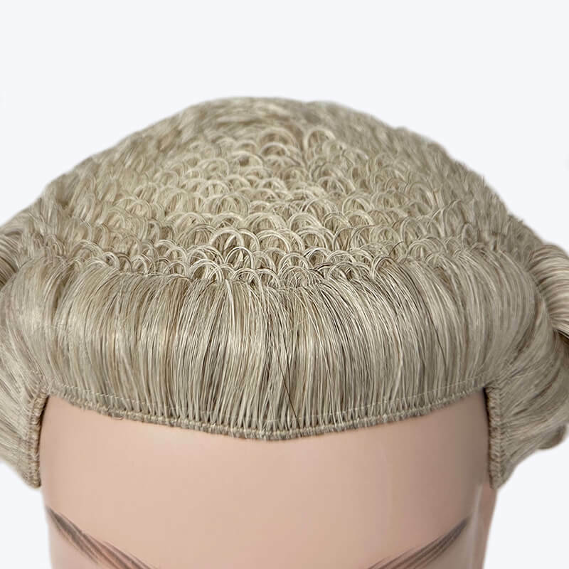 Parrucca da avvocato tradizionale fatta a mano completa 100% parrucca da giudice in crine di cavallo per uso formale in corte e parrucca da avvocato in Costume di alta qualità