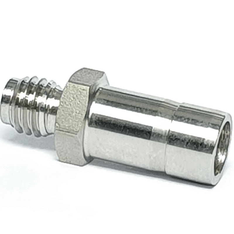 1/8" 3mm 1/4" 3/8" Tube OD Double Ferrule Compression Union To Compression Male Tube SUS316L Stainless Steel Pipe Fitting
