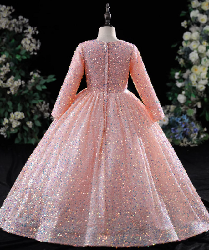 Радужное бальное платье, элегантное кружевное платье принцессы, детское винтажное платье с цветочной вышивкой для девочек, детские платья для рождественской вечеринки