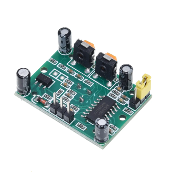 HC-SR501 Gereguleerde Ir Pyro-Elektrische Infrarood Pir Bewegingssensor Detectormodule Voor Arduino (Voor Raspberry Pi Kit) + Behuizing