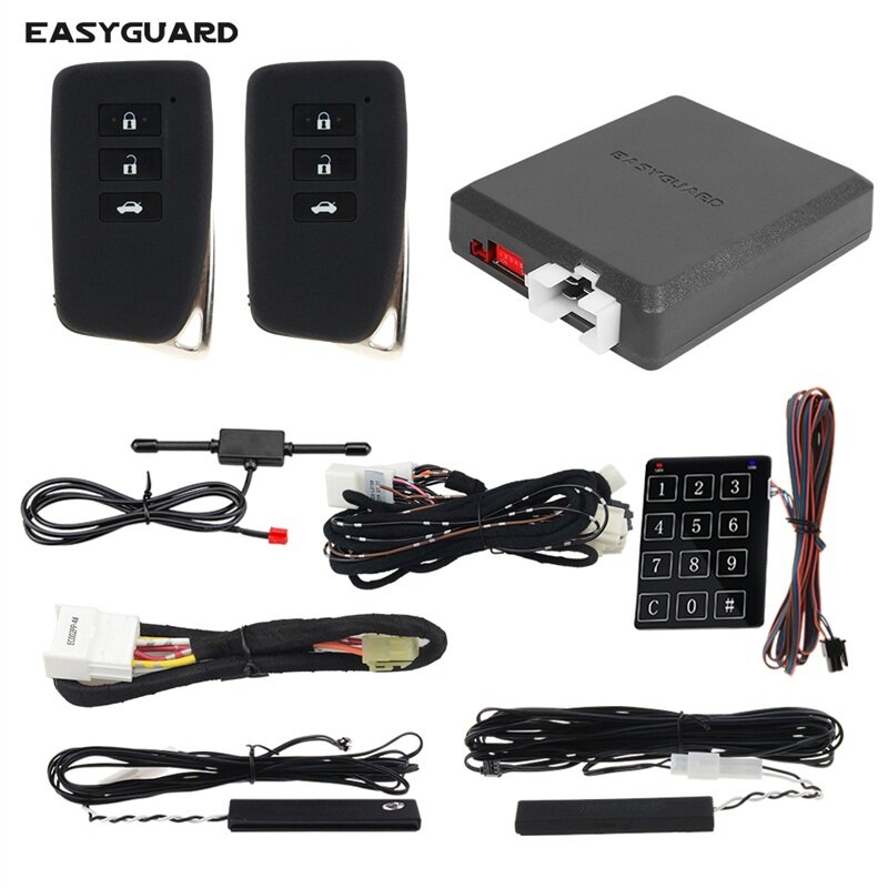 Kit de Inicio remoto EASYGUARD para Lexus, Compatible con CANBUS, Plug And Play, solo con botón pulsador
