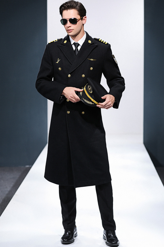 2020 New Design Pilot Hostess Suit Flight Attendant Airlines Uniforms