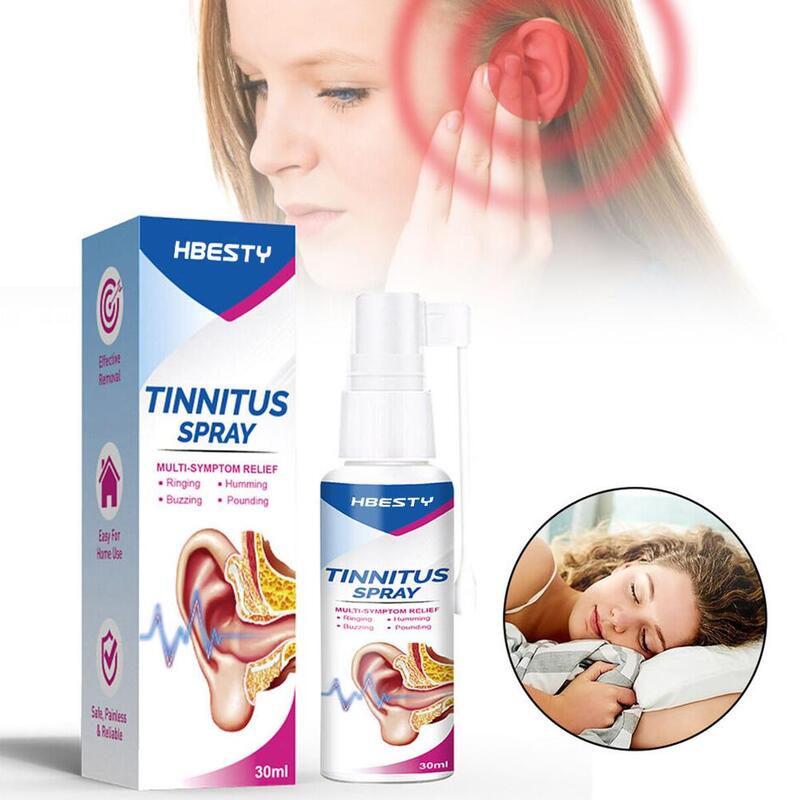 30ml Ohr reiniger Tinnitus Spray Behandlung von Gehörgang hart und Hör blockade Pflege Ohr lindern Ohren Beschwerden l5h8