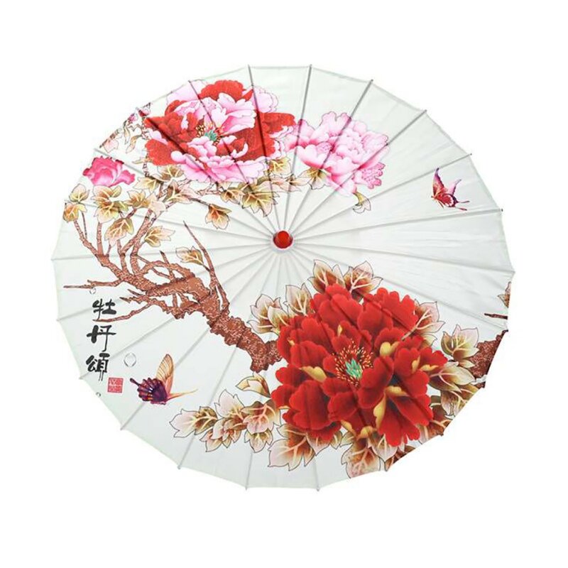 Guarda-sóis chineses casamentos guarda-chuva tema asiático decoração trajes de madeira
