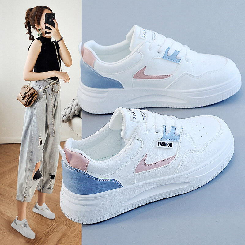 Spring And Autumn Large -size Women's Shoes Variable Student Leisure Panels Sneakers Sports Shoes Casual Sneakers