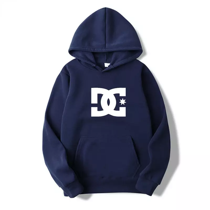 DC 2023 Spring Autumn New Essential Hoodie Sports Top Pullover All-Match Casual Men's Women's Sportswear Multicolor Couple Wear