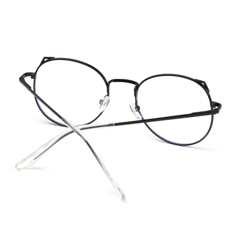 Kacamata Anti cahaya biru portabel, kacamata komputer telinga kucing Ultra ringan
