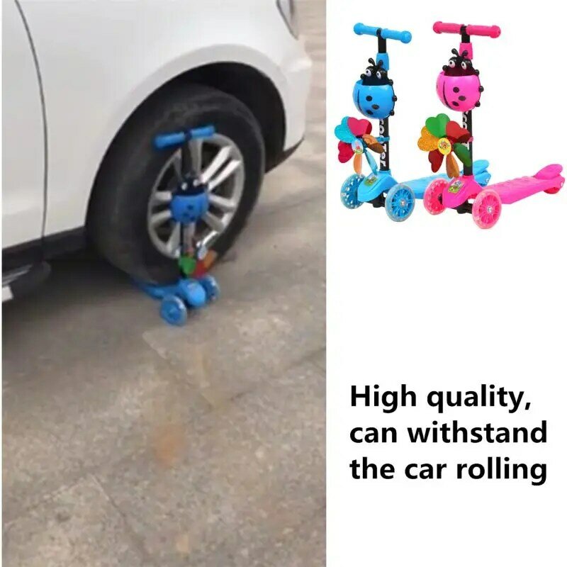 Mini Plastic Toy Present Funny Scooter Foldable&Adjustable Height Toy