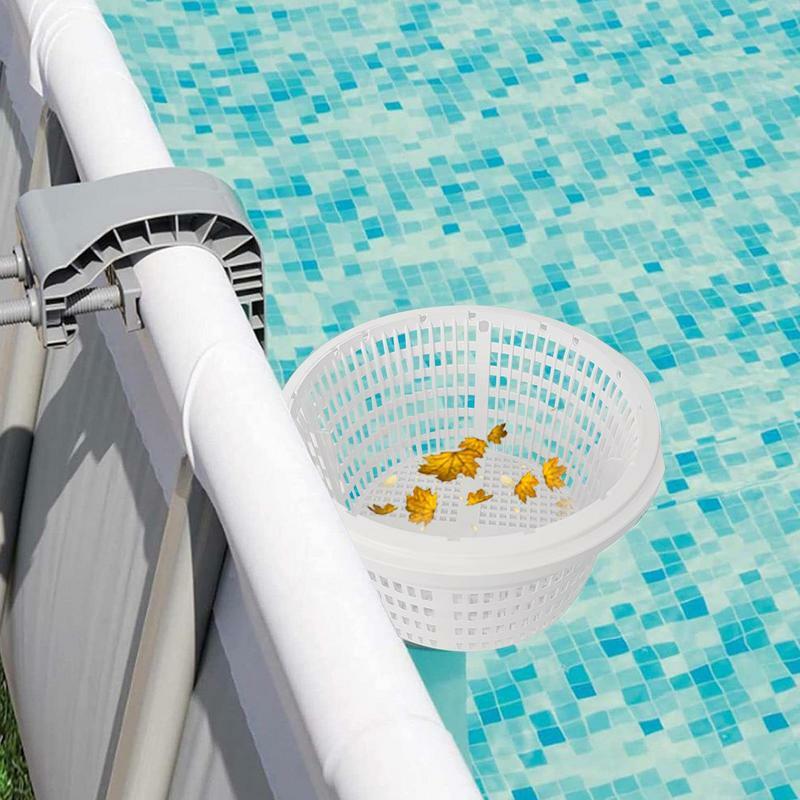 Cesta de filtro para piscina sobre el suelo, suministros para piscina de alta resistencia, espumaderas eficaces para piscina sobre el suelo y Spa