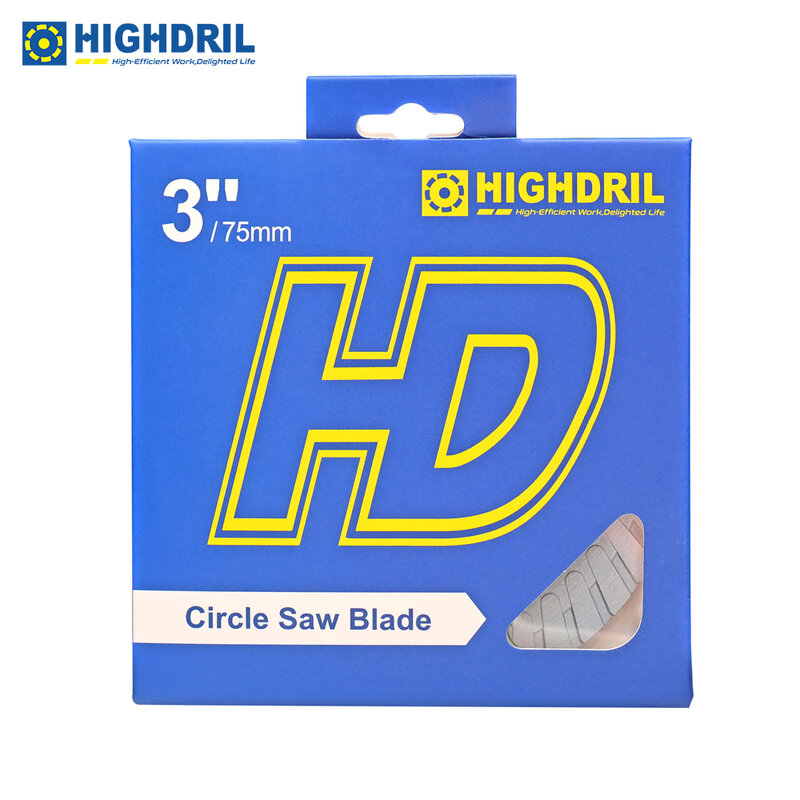 HIGHDRIL-hoja de sierra de malla diamante X, disco de corte Turbo Dia75-250mm para azulejo de cerámica, granito, mármol, porcelana, amoladora angular en seco y húmedo