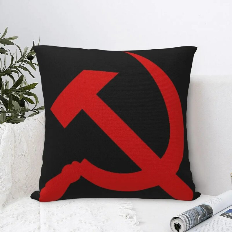 CCCP (9) Square Pillowcase Pillow Cover Polyester Cushion Zip Decorative Comfort Throw Pillow for Home Sofa