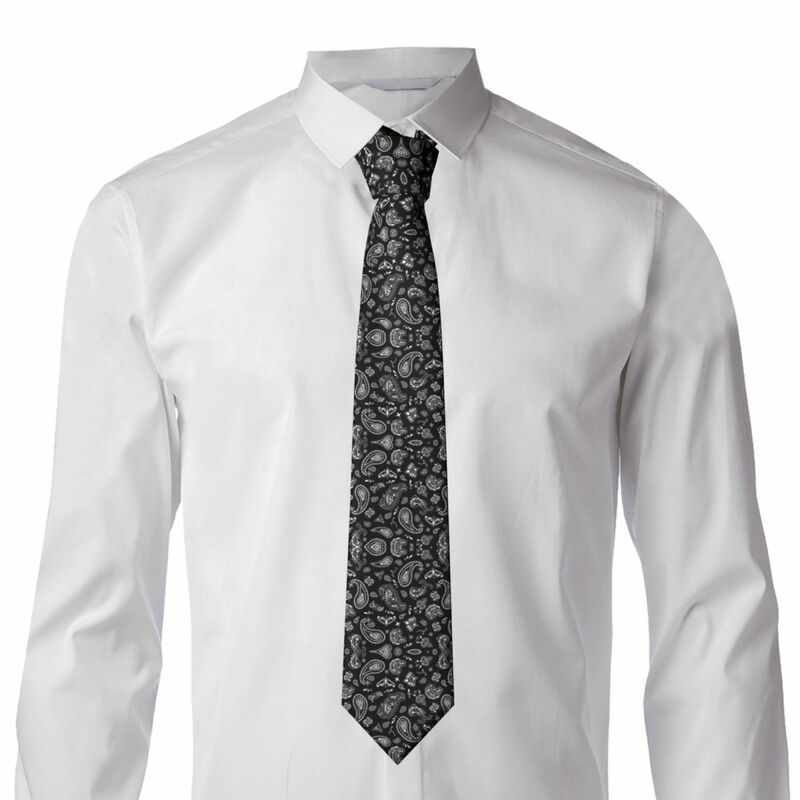 Bandana personnalisé à motif cachemire pour hommes, cravate de la présidence, mode masculine, injParty