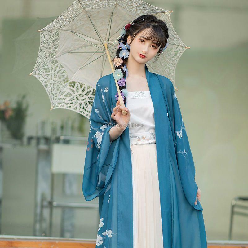 2023 китайский старинный стиль женский многоцветный жилет без рукавов вышивка цветок Улучшенная женская летняя нижняя одежда hanfu s705